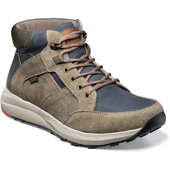 Nunn Bush Men\'s Excursion Moc Toe WR Gray Suede Chukka Boots -11.5M - New in Box